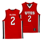 Utah Men's Basketball Red Jersey  - Cole Bajema