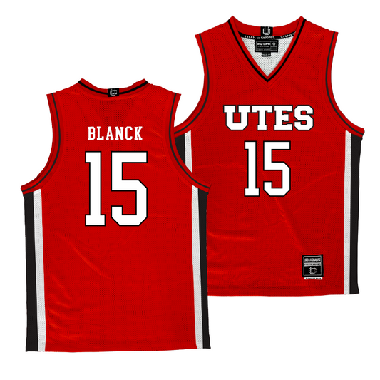 Utah Women's Basketball Red Jersey - Alyssa Blanck | #15