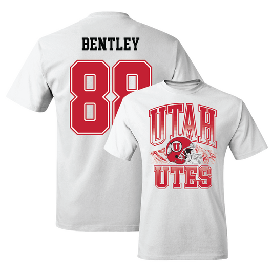 Football White Comfort Colors Tee - Dallen Bentley