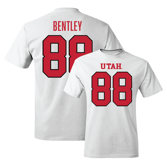 Football White Shirsey Comfort Colors Tee - Dallen Bentley