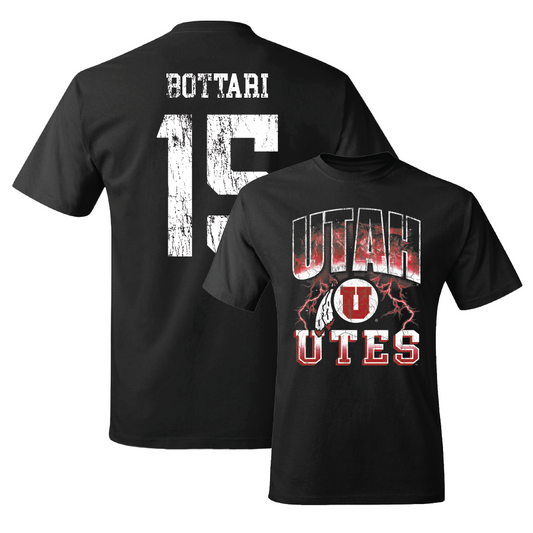 Football Black Graphic Tee - Luke Bottari