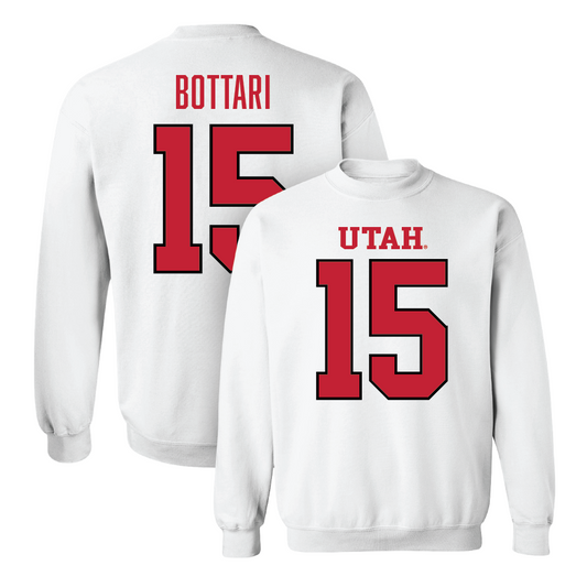 Football White Shirsey Crew - Luke Bottari