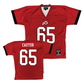 Utah Football Red Jersey - Logan Castor | #65
