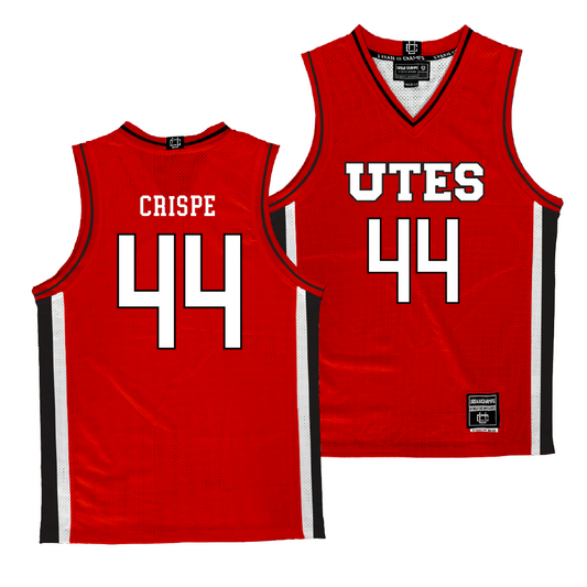 Utah Women's Basketball Red Jersey - Sam Crispe | #44