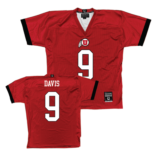 Utah Football Red Jersey  - Elijah Davis