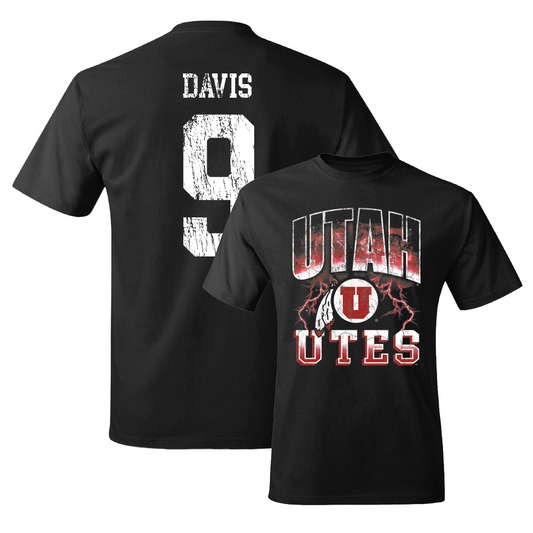 Football Black Graphic Tee - Elijah Davis