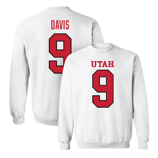 Football White Shirsey Crew - Elijah Davis