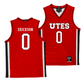 Utah Men's Basketball Red Jersey  - Hunter Erickson
