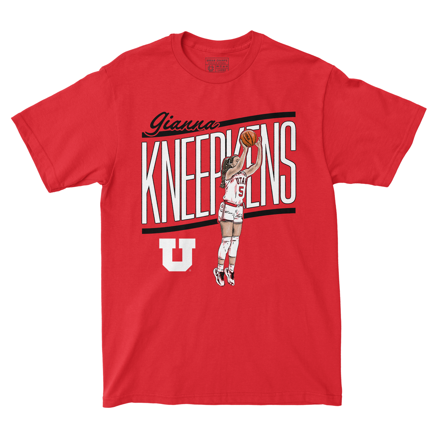 EXCLUSIVE RELEASE: Gianna Kneepkens Illustrated Red Tee