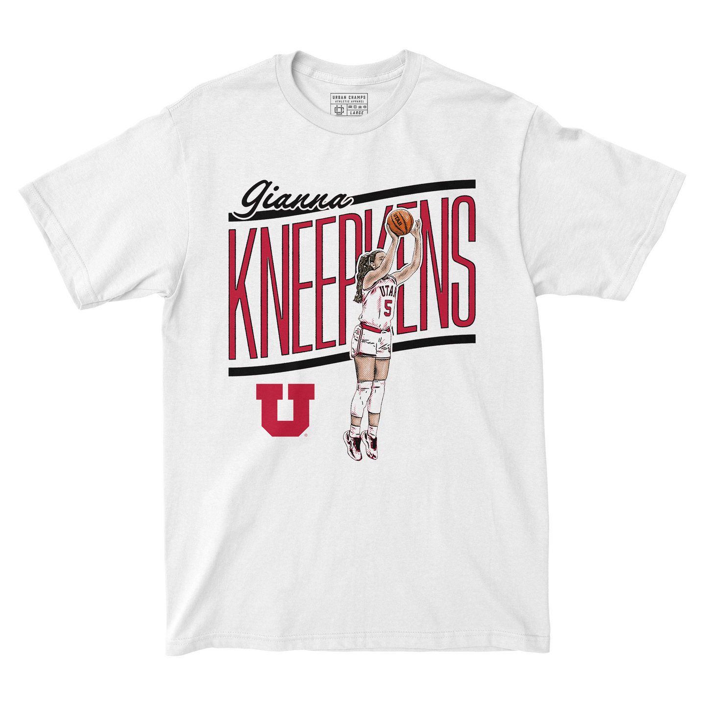 EXCLUSIVE RELEASE: Gianna Kneepkens Illustrated White Tee