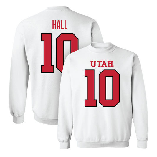 Football White Shirsey Crew - Johnathan Hall