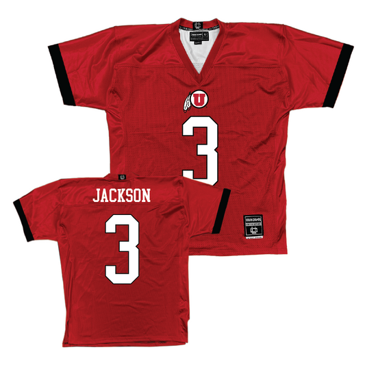 Utah Football Red Jersey - Ja'Quinden Jackson | #3