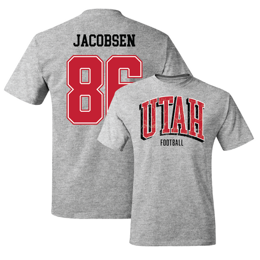 Sport Grey Football Arch Tee - CJ Jacobsen