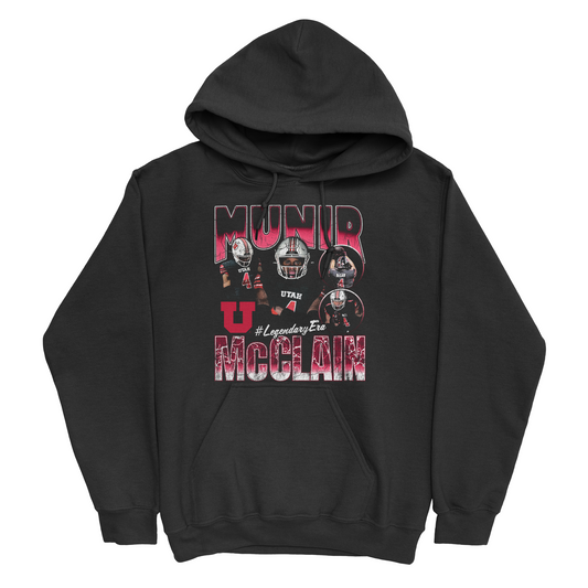 EXCLUSIVE RELEASE: Munir McClain Graphic Black Hoodie