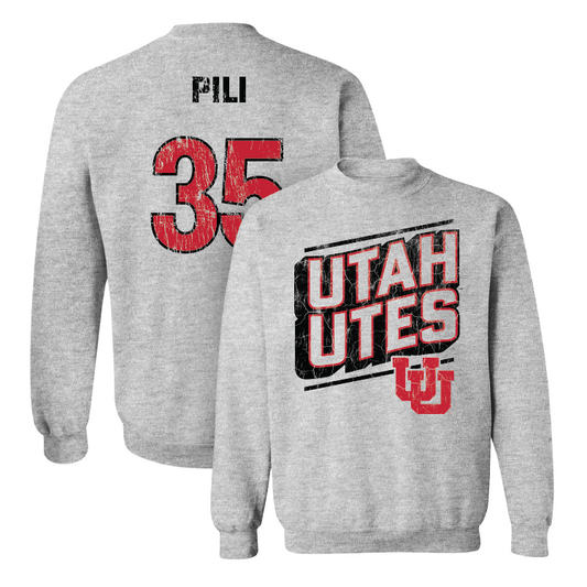 Sport Grey Women's Basketball Slant Crew - Alissa Pili