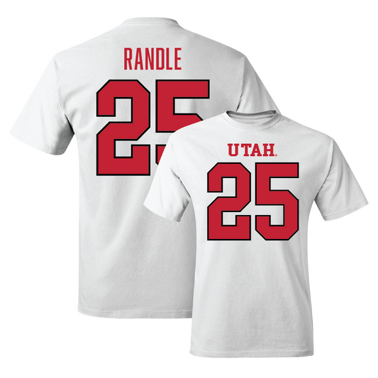 Football White Shirsey Comfort Colors Tee - John Randle