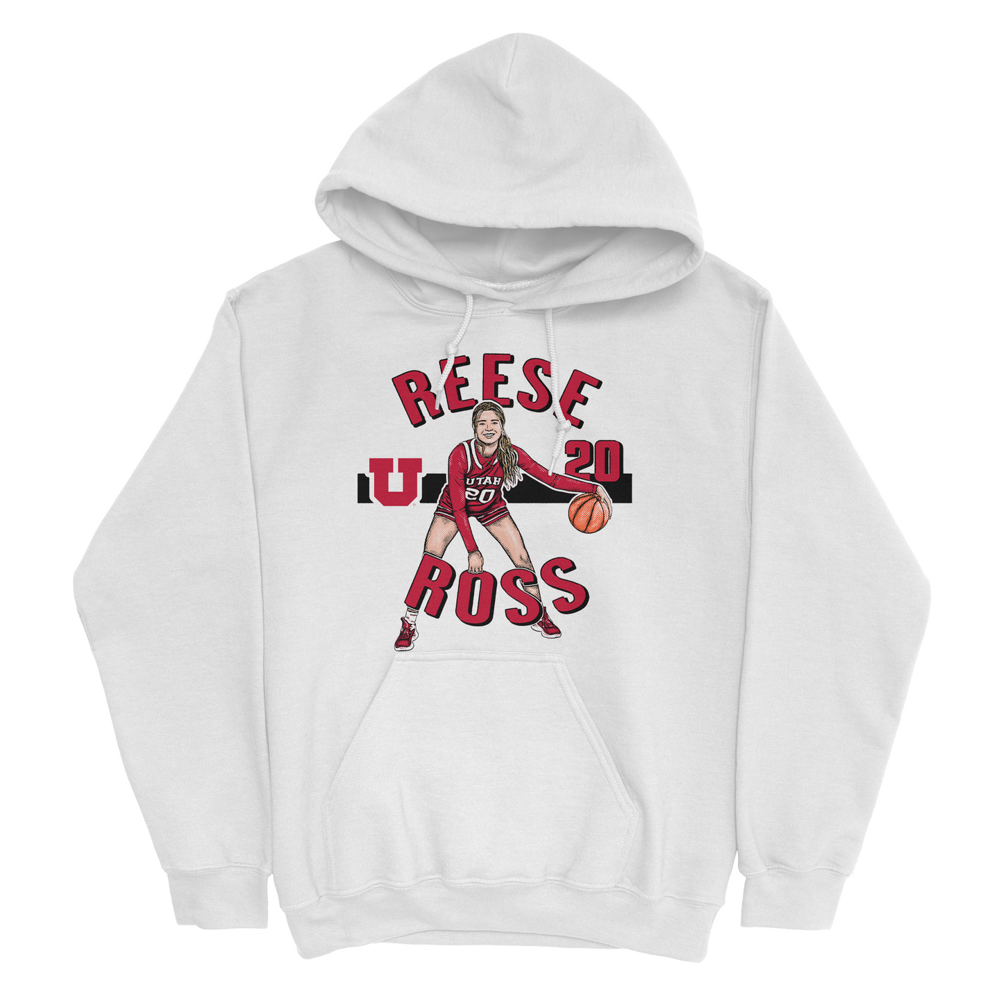 EXCLUSIVE RELEASE: Reese Ross Illustrated White Hoodie