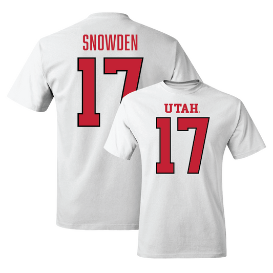 Football White Shirsey Comfort Colors Tee - Smith Snowden