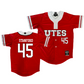 Utah Baseball Red Jersey - Michael Alan Stanford | #45
