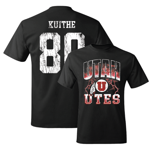 Black Football Graphic Tee 4 Youth Small / Brant Kuithe | #80