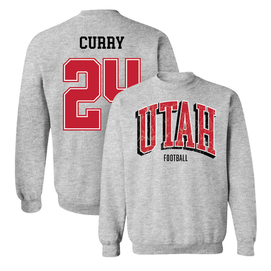 Sport Grey Football Arch Crew 2 Youth Small / Chris Curry | #24
