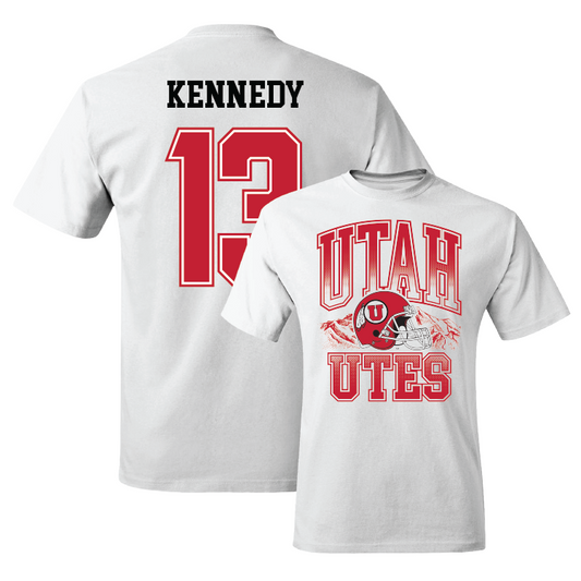 White Football Football Comfort Colors Tee 2 Youth Small / Chase Kennedy | #13