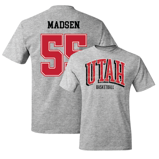 Sport Grey  Basketball Arch Tee Youth Small / Gabe Madsen | #55