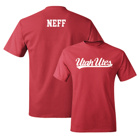 Red  Golf Script Tee Youth Small / Zack Neff