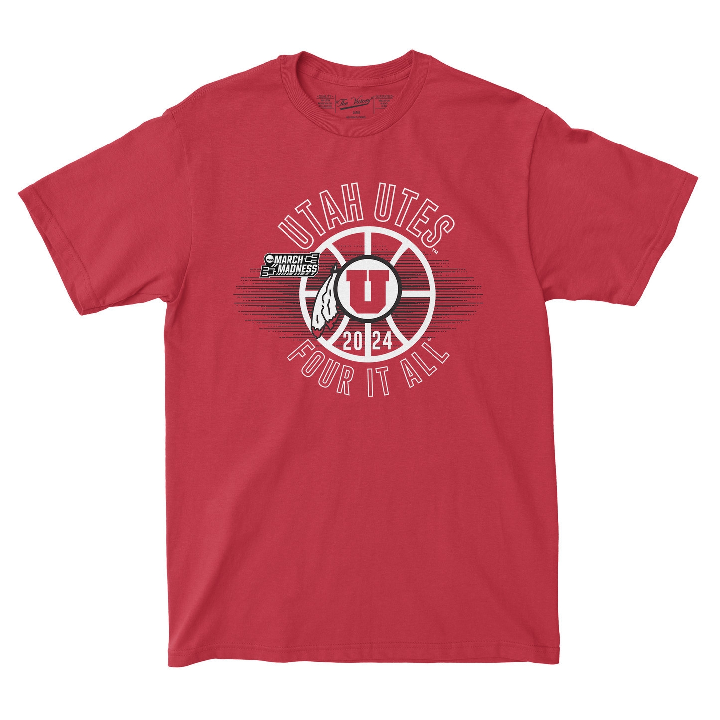 Utah WBB Four it all T-shirt by Retro Brand