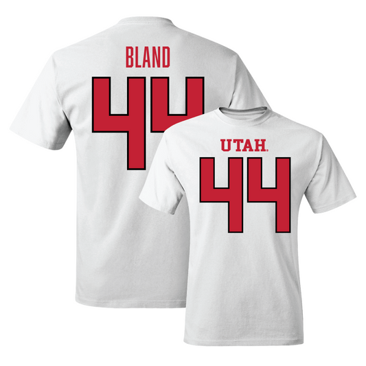 Football White Shirsey Comfort Colors Tee  - Jaeden Bland